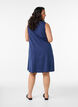 Sleeveless A-line dress, Blue, Model image number 2