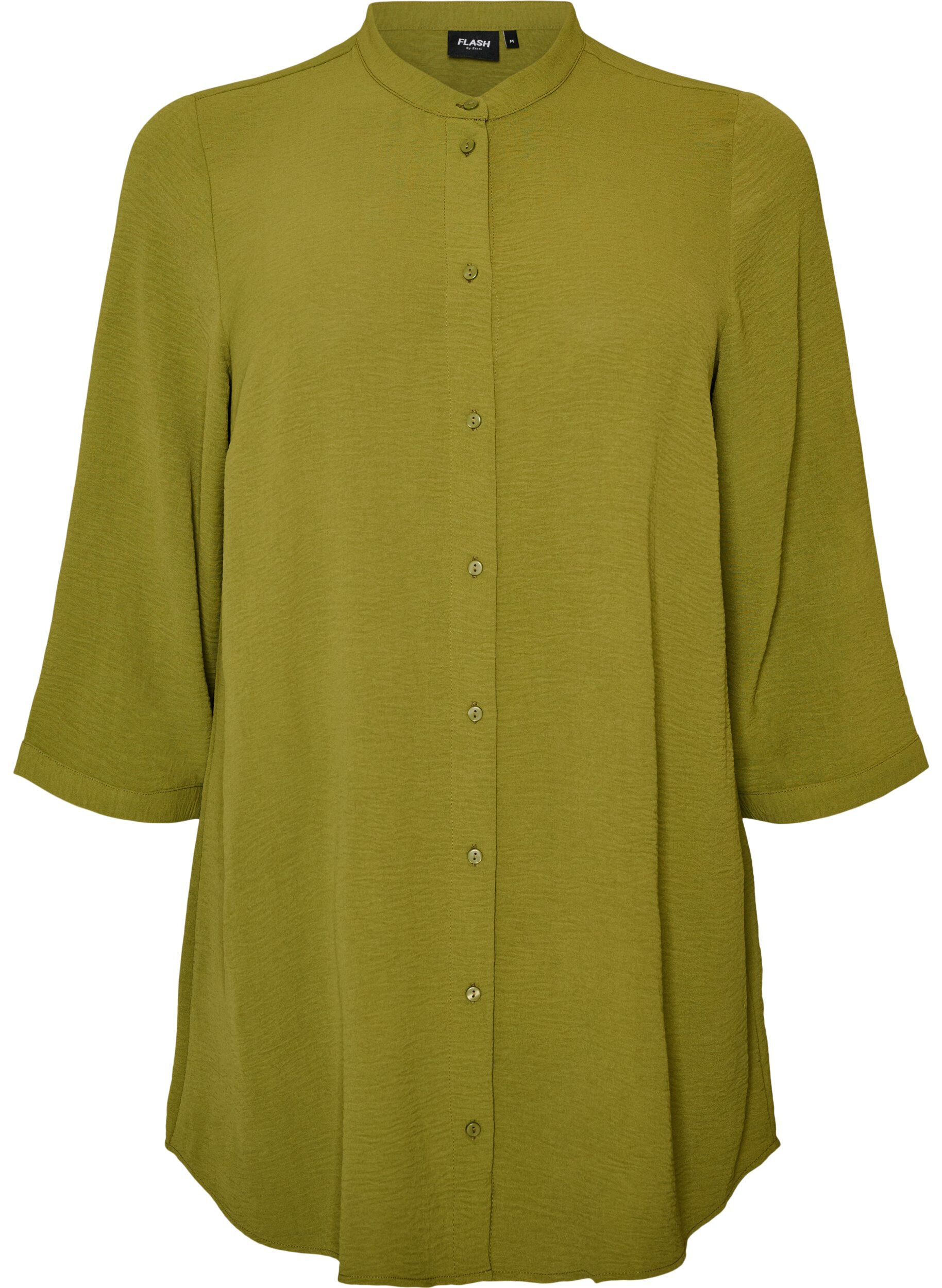 ZizzifashionTunic with 3/4 sleeves, Green, Packshot image number 0