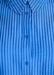 Striped shirt with button detail on the back, Blue, Packshot image number 2