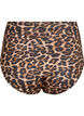 High waisted leopard print bikini bottom, Leopard Print, Packshot image number 1