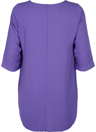 with 3/4 sleeves and v cutting, Ultra Violet, Packshot image number 1