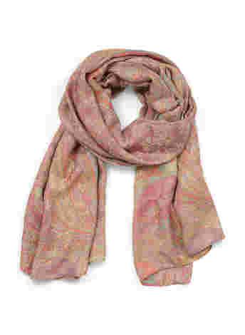 Scarf with a paisley print