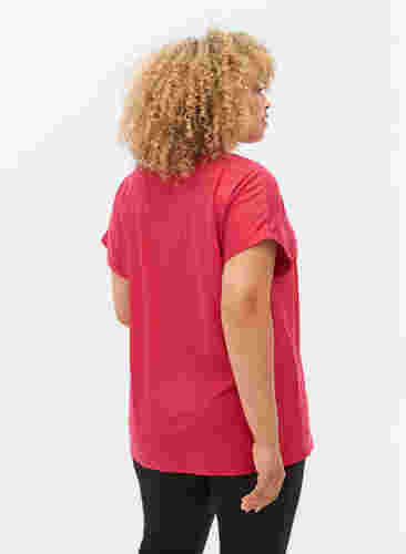 Short sleeved workout t-shirt, Jazzy, Model image number 1
