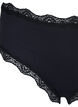 2-pack briefs with lace edges, Black, Packshot image number 2