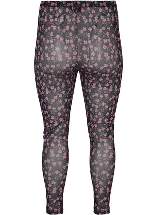 Mesh leggings in a stylish print, Flower AOP, Packshot image number 1