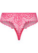 Thong with lace and regular waist, Jazzy, Packshot image number 1