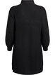 FLASH - Short knit dress with high neck, Black, Packshot image number 1