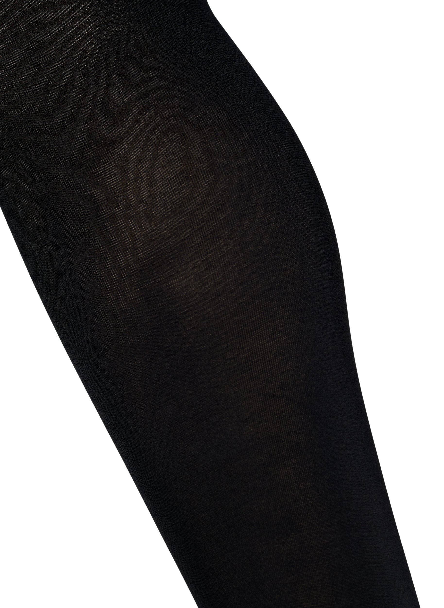 Zizzifashion100 denier tights, Black, Packshot image number 1