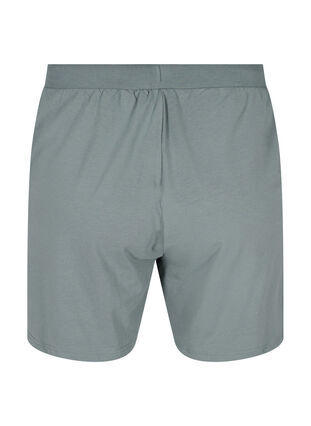 Cotton shorts with pockets, Balsam Green Solid, Packshot image number 1
