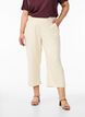 Ankle length trousers with loose fit, Beige, Model image number 2