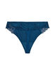 Lace thong, Blue, Packshot image number 1