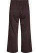High-waisted sweatpants with wide legs, Brown, Packshot image number 1
