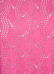Jersey T-shirt with eyelet pattern, Pink, Packshot image number 2