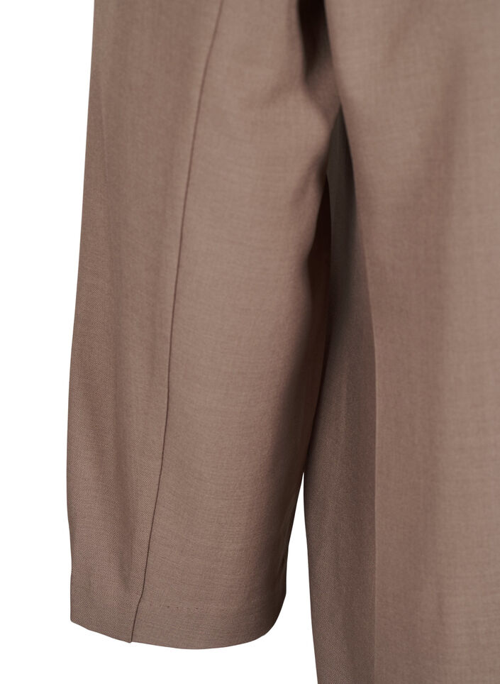 Double-breasted blazer dress, Walnut, Packshot image number 3