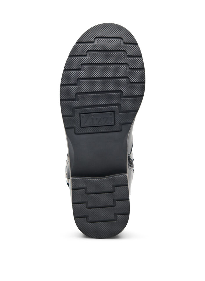 Short biker boot, Black, Packshot image number 4