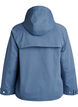 Short spring jacket with detachable hood, Blue, Packshot image number 1