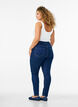 Amy jeans with a high waist and super slim fit, Blue, Model image number 1