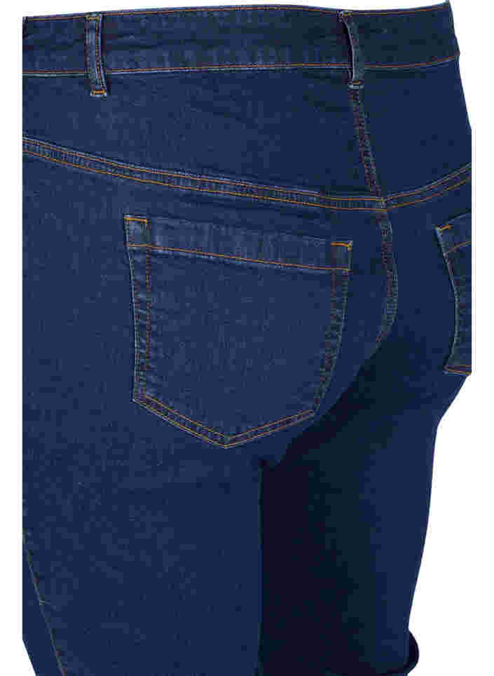 High-waisted Ellen bootcut jeans, Unwashed, Packshot image number 3