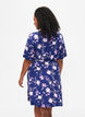 Wrap dress in viscose with short sleeves, Bellwether AOP, Model image number 1