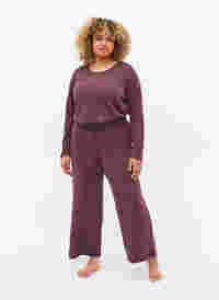 Mottled trousers with elastic in the waist, Port Royal Mel., Model