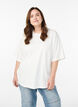Oversized T-shirt with half sleeves, White, Model image number 0