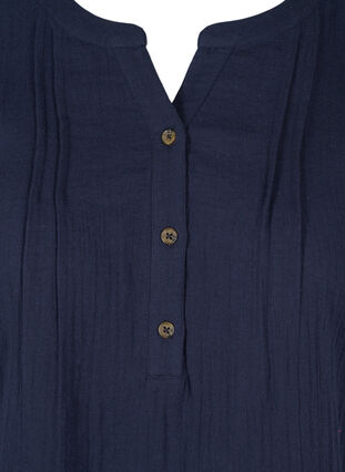 Cotton top with buttons, Night Sky, Packshot image number 2