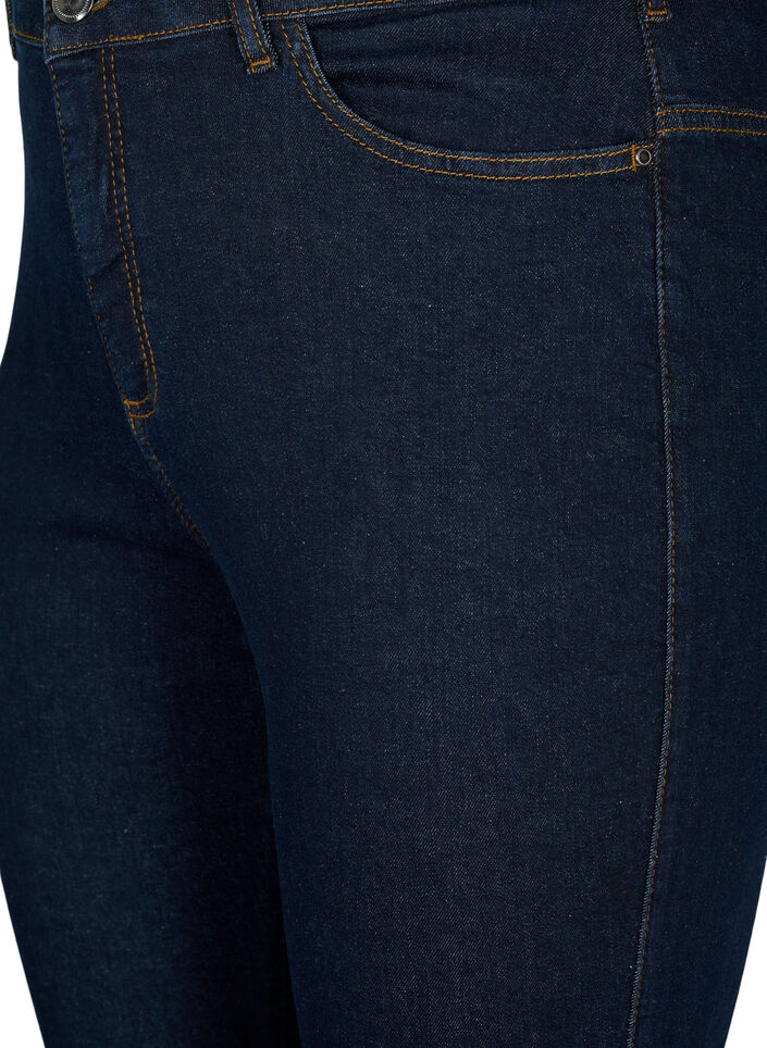 High-waisted Ellen bootcut jeans, Blue, Packshot image number 2