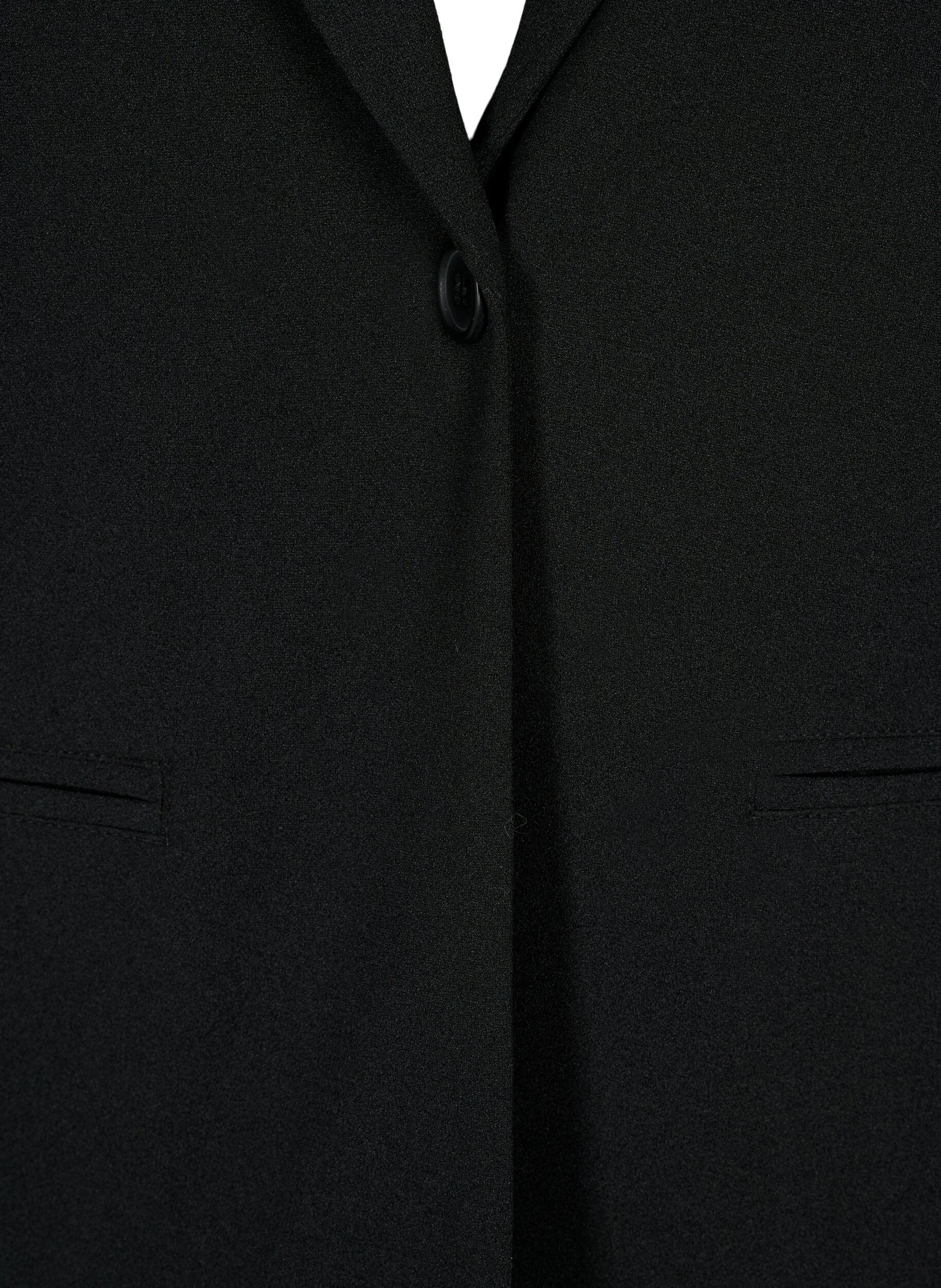 Zizzifashion Blazer with pockets, Black, Packshot image number 2