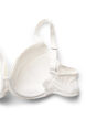 Padded lace bra with mesh details, White, Packshot image number 3