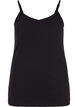 Basic strappy top, Black, Packshot image number 0