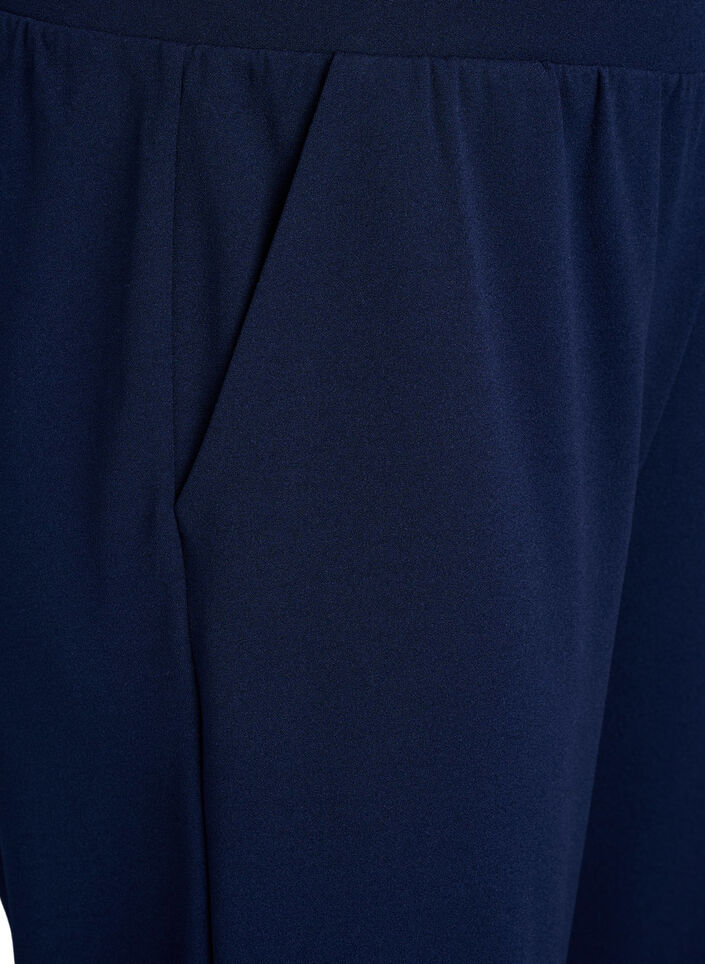 FLASH - High-waisted knickers with a loose fit, Blue, Packshot image number 2