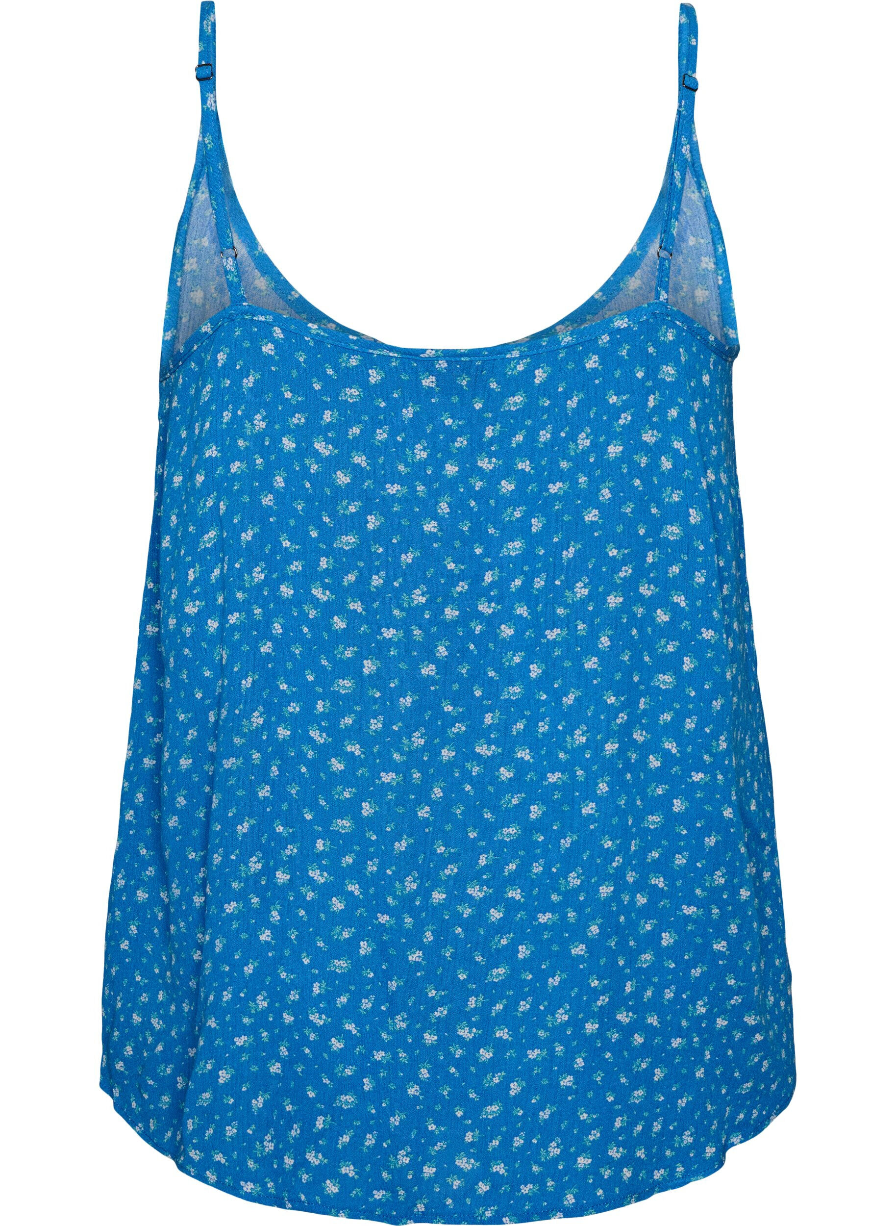ZizzifashionStrap top in viscose, Blue, Packshot image number 1