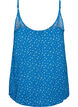 Strap top in viscose, Blue, Packshot image number 1