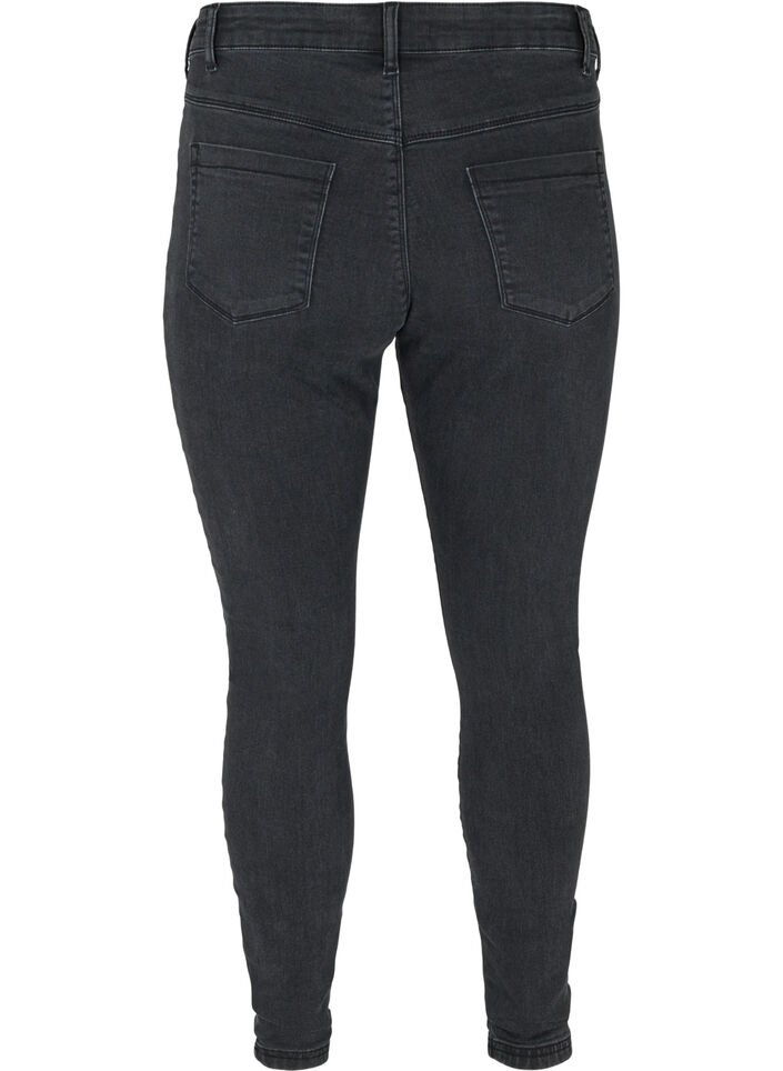 Jeggings made from a cotton mix, Grey Denim, Packshot image number 1