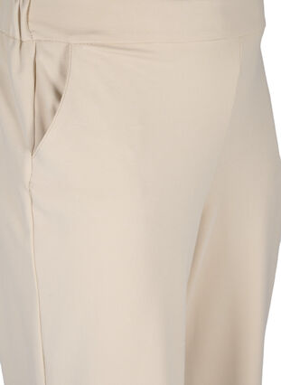 Plain-coloured culottes with pockets, Off White, Packshot image number 2