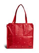 Shopping bag with zipper, Red, Packshot image number 0