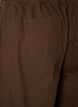 Barrel jeans with a high waist and elasticated waistband, Brown, Packshot image number 3