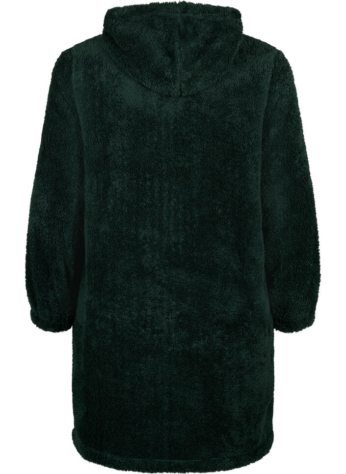 Teddy dress with hood, Scarab, Packshot image number 1