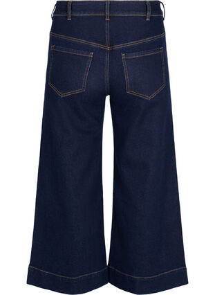 Cropped jeans with flare, Unwashed, Packshot image number 1