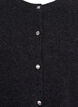 Knitwear cardigan with short sleeves, Dark Grey, Packshot image number 2