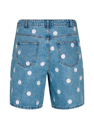 Mille shorts high-waist with embroidered flowers, L.B. Flower, Packshot image number 1