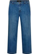 Wide fit Myra jeans with high waist, Blue, Packshot image number 0
