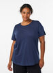 T-shirt with motif, Blue, Model image number 0