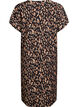 V-neck dress in viscose, Black, Packshot image number 1
