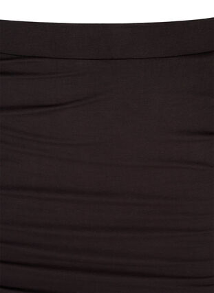 Close-fitting viscose skirt, Black, Packshot image number 2