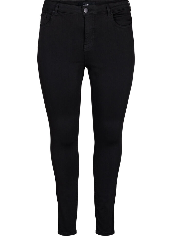 Stay Black Amy jeans with a high waist, Black, Packshot image number 0