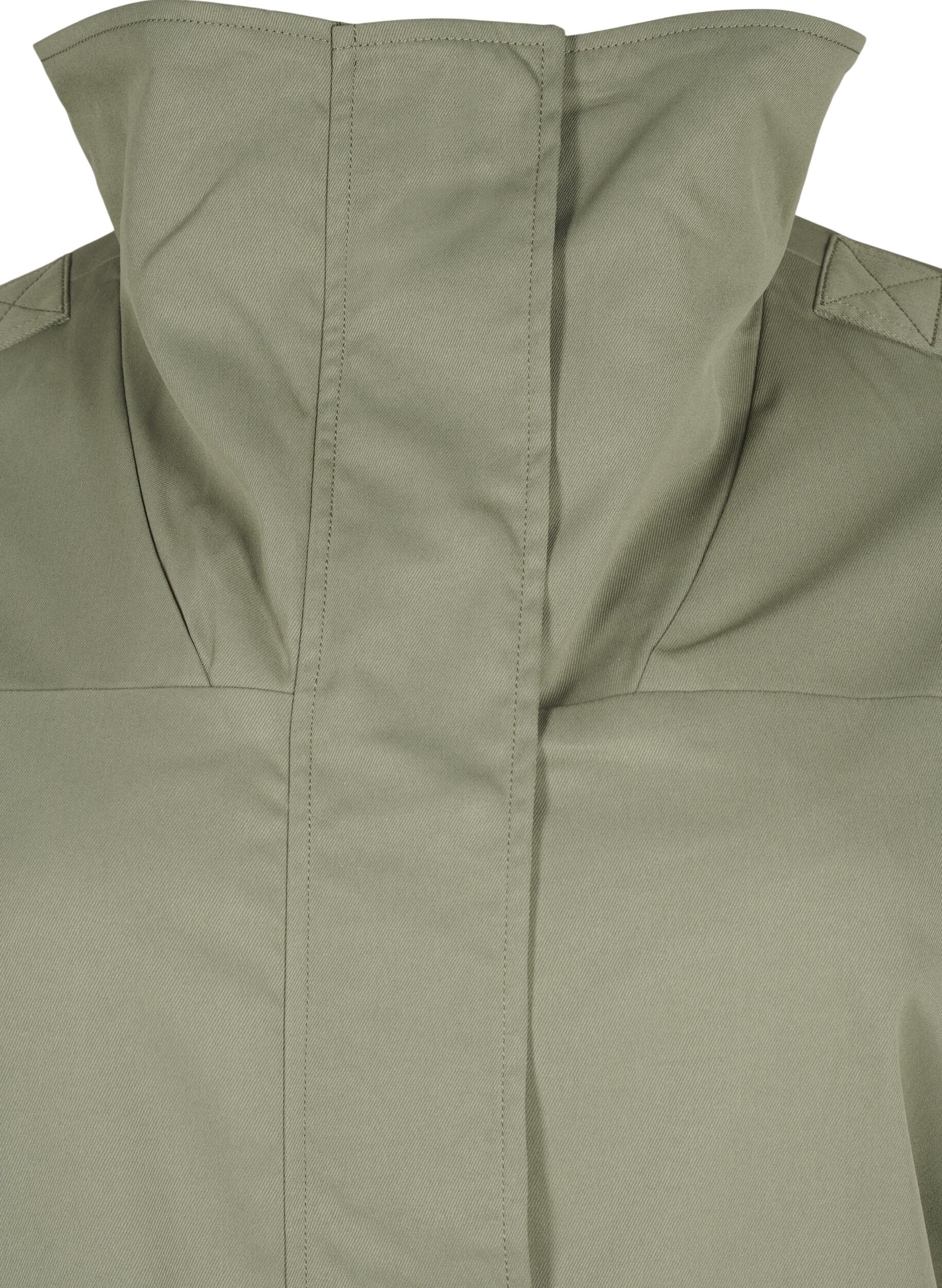 Zizzifashion Water-resistant parka jacket, Green, Packshot image number 2