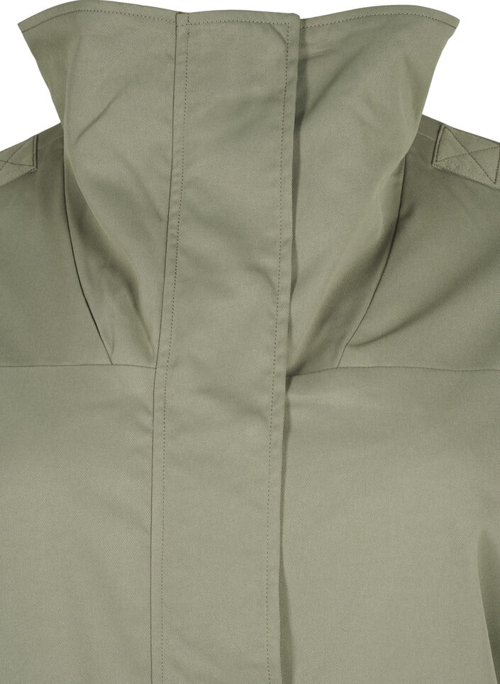 Water-resistant parka jacket, Green, Packshot image number 2