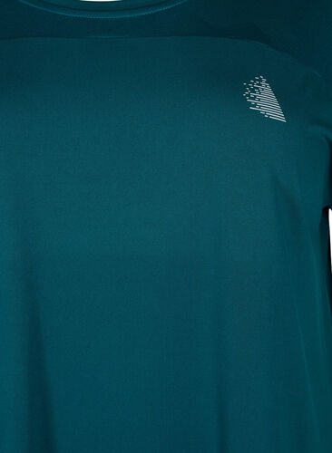 Training t-shirt with round neck, Deep Teal, Packshot image number 2
