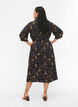 FLASH - Shirt dress with print, Black Splash AOP, Model image number 1